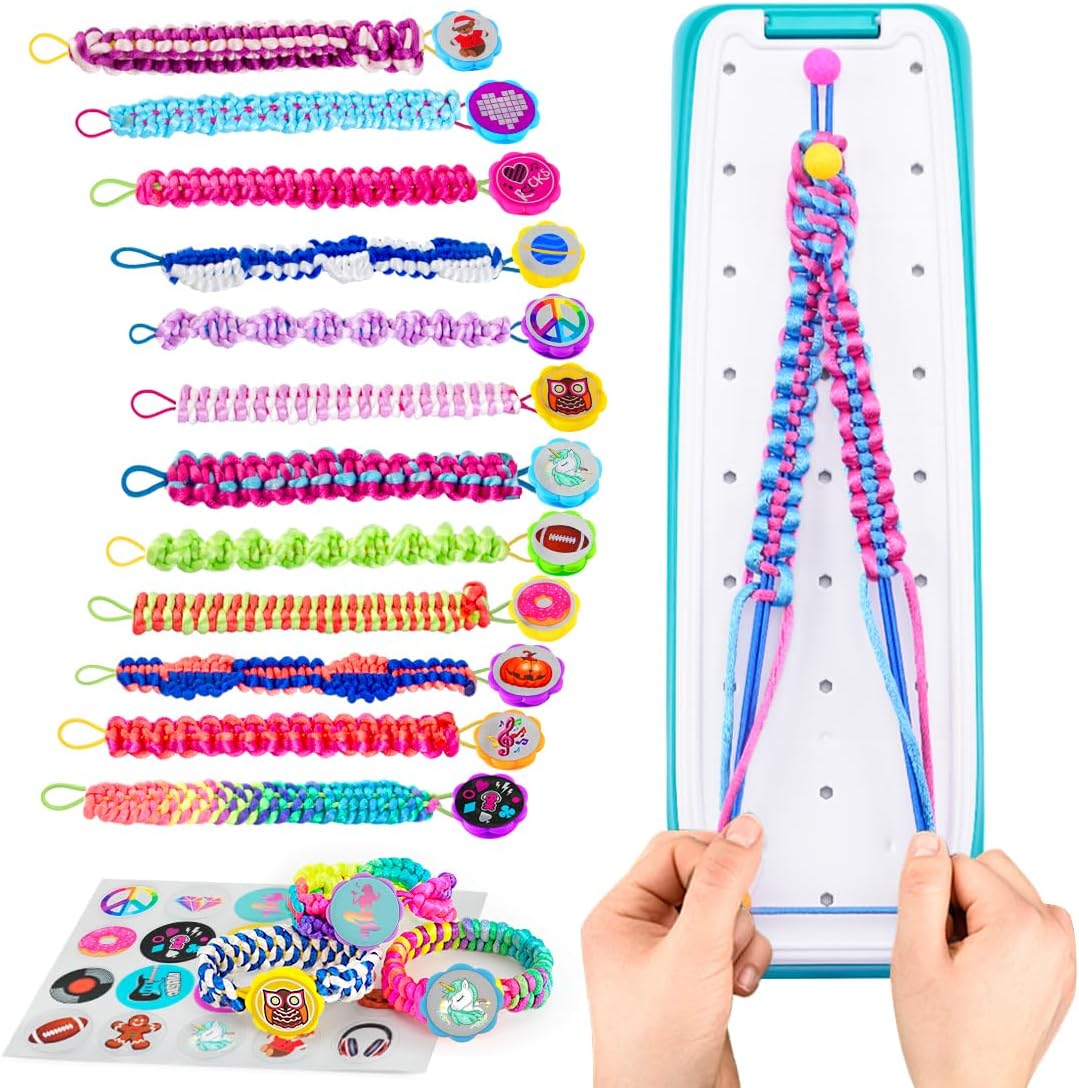 VERTOY Friendship Bracelet Making Kit for Girls - Green