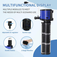 TARARIUM Aquarium Filter for Fish Tank - Extra Large fit 75-300gal - image 4