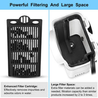 DaToo Aquarium Power Filter In-Tank Ultra Silent Small Fish Tank - DTF-01 (1 to 10 Gallon) - image 3