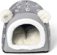 Hedgehog Bed Cave Nest Hideout - Grey - image 3