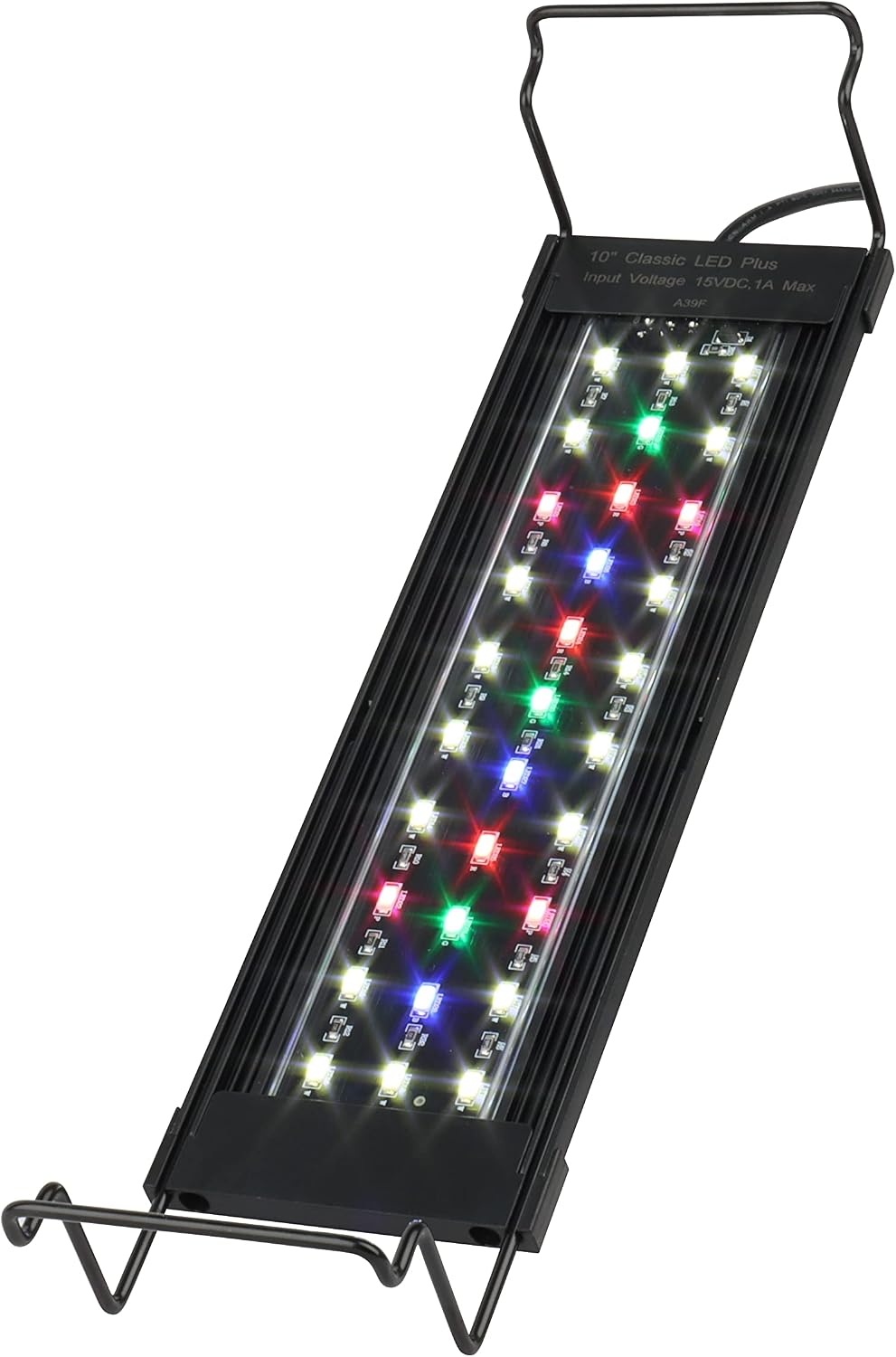 Ultra-Slim Full Spectrum LED Aquarium Light with Adjustable - 10-15"