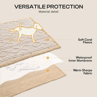 Luciphia Waterproof Dog Blanket - Beige / M (57" x40") - image 3