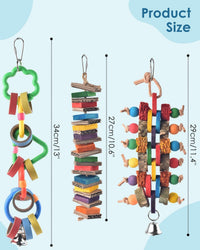 Bissap 2 PCS Bird Chew Toys - 3 PCS - image 2