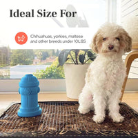 Small Dog Fire Hydrant 4x7 Silicone Soft Potty Training Aid for Small - Blue - image 2