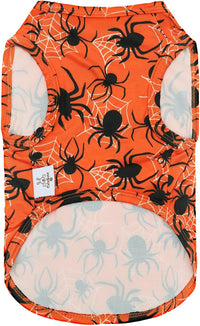 CuteBone Dog Shirts 2-Pack Soft Pet Clothes Breathable Summer Vest - X-Large / BOO&spider - image 3