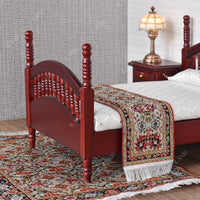iLAND Dollhouse Rug 1/12 Scale Woven Miniature Carpet 2pcs Fragrance – Fun for Kids & Family - 2pcs Spring - image 2