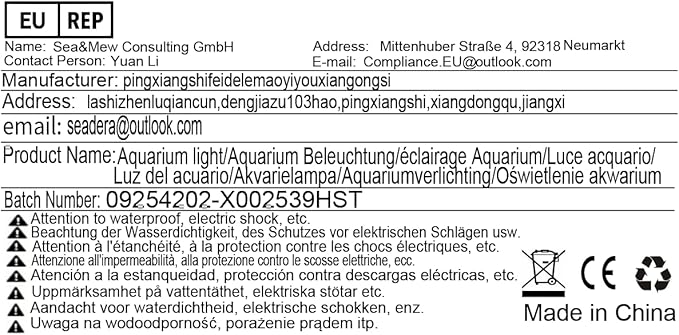 Led Aquarium Light with Timer, Submersible Aquarium Plant Light, Fish Tank Light with Auto On/Off, 3 Lighting Modes, Adjustable Brightness (22.8 in for 24-43inch Planted Tank), 12W