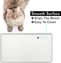 CatGuru Premium Cat Food Mat - 24"L x 14"W / Marshmallow - image 4
