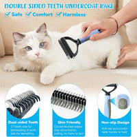 Dog Grooming Kit for Shedding, Bath Gloves - 9 PACK / Blue - image 4