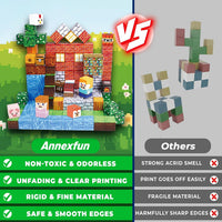 Annexfun 150PCS Magnetic Blocks, Magnetic Building Blocks - Grassland - image 4