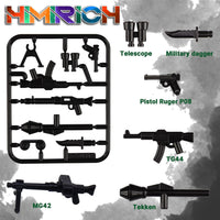 Himirich U.S. WW2 military weapons pack for mini figures in black ABS plastic - view 22