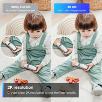 Tapo 1080P Indoor Security Camera, Baby Monitor, Dog Camera - 2K / White / 4-Pack - image 3
