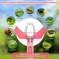 Bug Catcher for kids 6X Magnifier - Pink / 2 - image 4