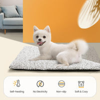 Mora Pets Self Warming Cat Bed Self Heating Cat Dog Mat Pet Pad - 24.0"L x 18.0"W x 1.0"Th / A-Light Gray - image 4