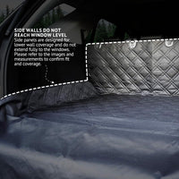 Bulldogology SUV Cargo Liner for Dogs 55"x106" Heavy Duty Pet Trunk - Standard Black / XL - image 4