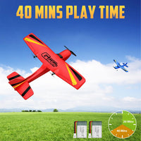 HAWK'S WORK 2 CH RC Airplane, RC Plane Ready to Fly - Blue - image 4