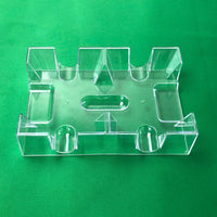 Yuanhe 9 Deck Clear Canasta Playing Card Tray – Fun for Kids & Family - 2 Deck - image 3