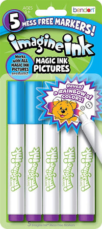 Bendon Imagine Ink Markers, Imagine Ink Mess-Free Markers - 2