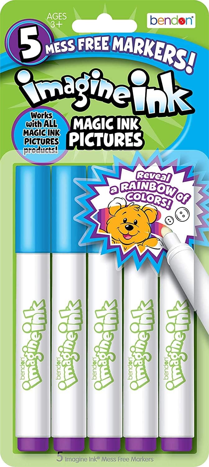 Bendon Imagine Ink Markers, Imagine Ink Mess-Free Markers - 2