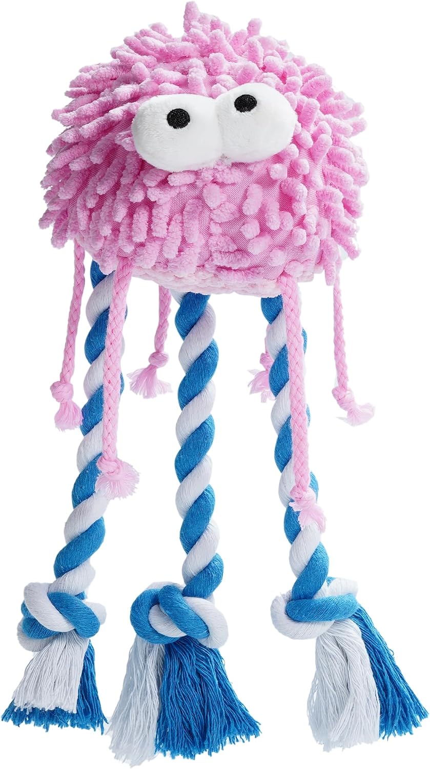 Nocciola 5 Packs Squeaky Dog Toy Plushies - Jellyfish