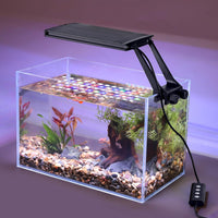 hygger Clip On 24/7 Lighting Aquarium LED Light - 12W for 7~10in Tank