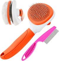Cat Brushes for Indoor Cats - Orange