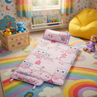 EVERYDAY KIDS Born to Dance Ballerina toddler nap mat with removable pillow and attached blanket - view 29