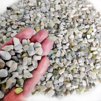 HappyFiller 18 Pound Small River Stones Decorative Tiny Pea Gravel for Aquarium Fish Tank Pebbles Rocks,Indoor Outdoor Plants Catcus Succulent Top Dressing,Zen Garden,Vase Fillers,Light Green Mix