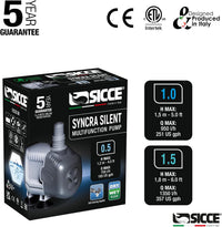 SICCE Syncra Silent 1.5 submersible aquarium pump rated 357 GPH - view 4