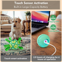 Interactive Dog Toys Dog Soccer Ball to Keep Them Busy – Essentials for Dogs - Green - image 3