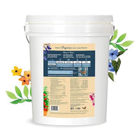 Organic Plant Magic - Truly Organic™ Fast-Acting Soluble Plant Food: All-Purpose Fertilizer Concentrate for All Flower Vegetable Herb Fruit Tree Shrub Container Garden & House Plants [20 lb Bucket]