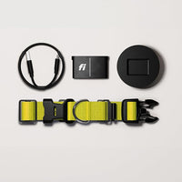 New Fi Series 3+ Smart Dog Tracker Collar – AI GPS for Dogs, Health & Behavior Monitor, Virtual Fence, Escape Alerts, Waterproof, Apple Watch Compatible 12Mo Membership Included