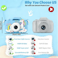 XBENDON kids camera with dual lens, 48MP photos and 1080P video - view 13