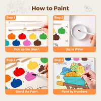 Jar Melo Paint with Water Books for Toddlers, Animals – Fun for Kids & Family - Farm - image 4