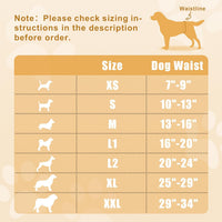 Teamoy Male Dog Belly Band, Reusable Wrap Dog Diapers - Small (Pack of 3) / Orange+ Denim+ Fat Smile - image 2