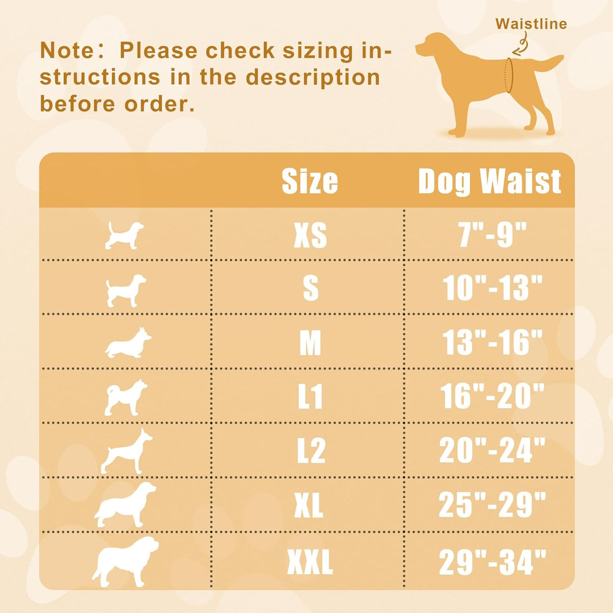 Teamoy Male Dog Belly Band, Reusable Wrap Dog Diapers - Small (Pack of 3) / Orange+ Denim+ Fat Smile - image 2