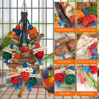 Bird Toys, Parrot Toys Exciting Chewing Fun for Parakeets - image 2