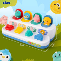 Tovol Zerky Montessori Cause & Effect Toy 12-18M - Animal Figure - image 2