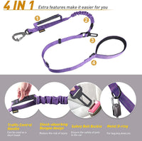 AUBELL Tactical Dog Leash Heavy Duty - Purple - image 4