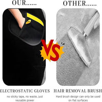 Whisker Gizmo Pet Hair Remover，Reusable Pet Hair Remover Glove，Pet Hair Removal Glove, Ultimate Pet Grooming Glove for Cats & Dogs - Dual-Sided Electrostatic Pet Hair Remover Mittens (3PCS)