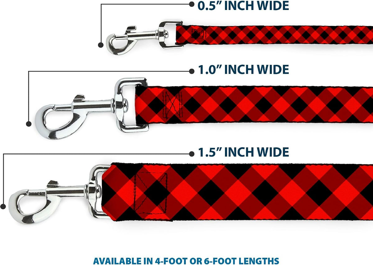 Buckle-Down Dog Leash – Essentials for Cats - 6 Feet Long - 1" Wide - image 3