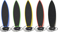 ACEGENIU finger surfboard 4 pack in blue, red, green and yellow - view 4