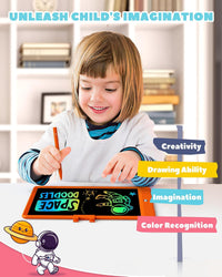 ORSEN LCD Writing Tablet 10 Inch - Orange / 7"W x 9.8"H - image 2