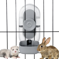 Lemtrflo 28oz Rabbit Water Bottle Dispenser - Gray