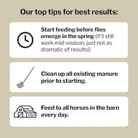 Formula 707 MultiFly Feed-Thru Fly Control Pellets for Horses - Palatable & Safe Fly Population Reduction (10 lb Bag - 182 Servings)