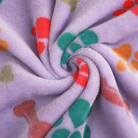 Luciphia 1 Pack 3 Blankets Fluffy Premium Fleece Pet Blanket Flannel - 41x31 inch (Pack of 3) / Bone2 - image 2