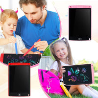 Tinlade 12 Pack LCD Writing Tablet for Kids - Pink, Green, Red, Blue / 8.5 Inch - image 3