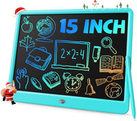 TEKFUN 15" LCD Writing Tablet for Kids - Blue / 15 Inch