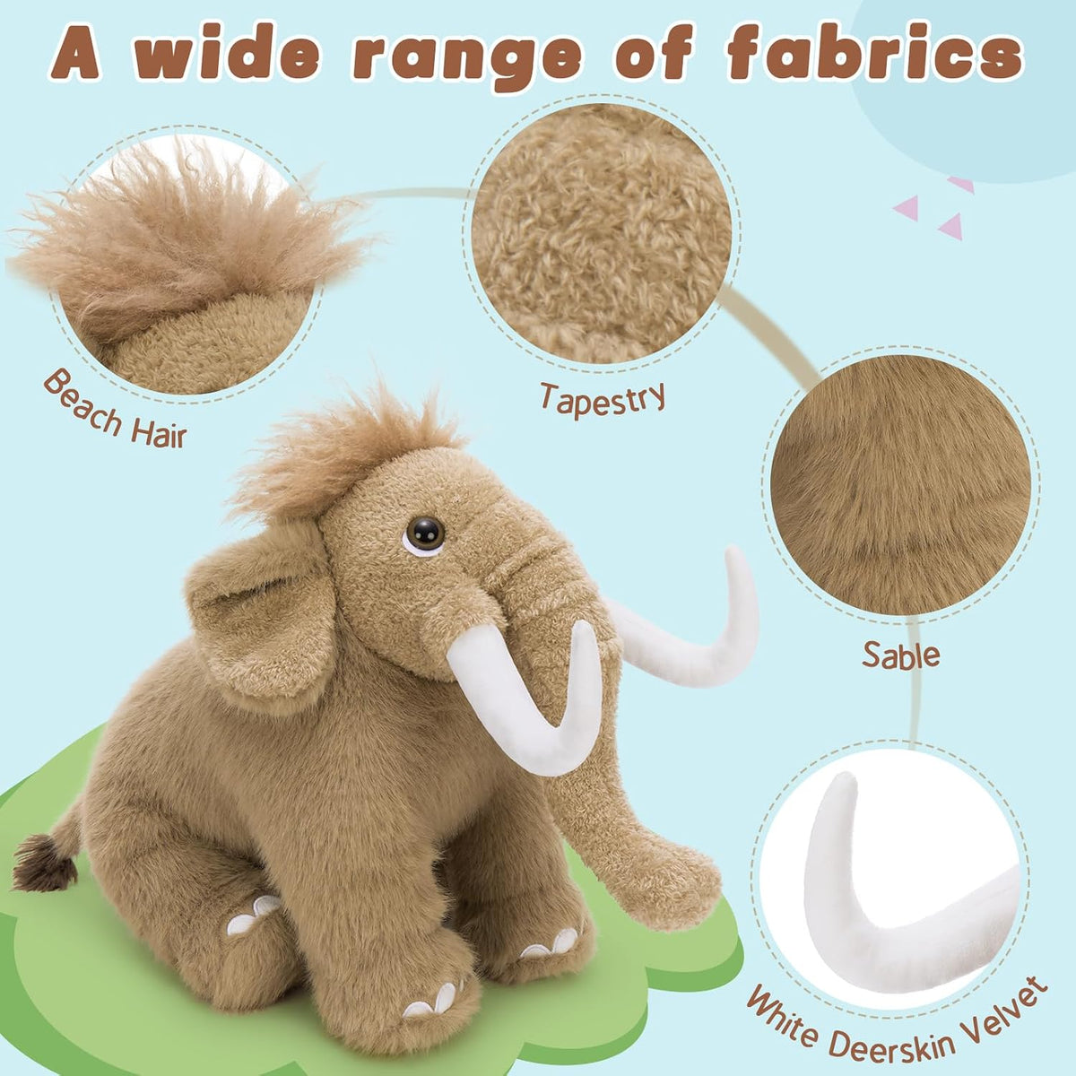 BENINY 31 Inch Giant Bunny Stuffed Animal - Mammoth 16in - image 2