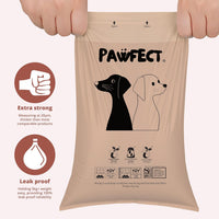 Pawfect Dog Poop Bags Rolls, Biodegradable Poop Bags - 480 Bags - image 3